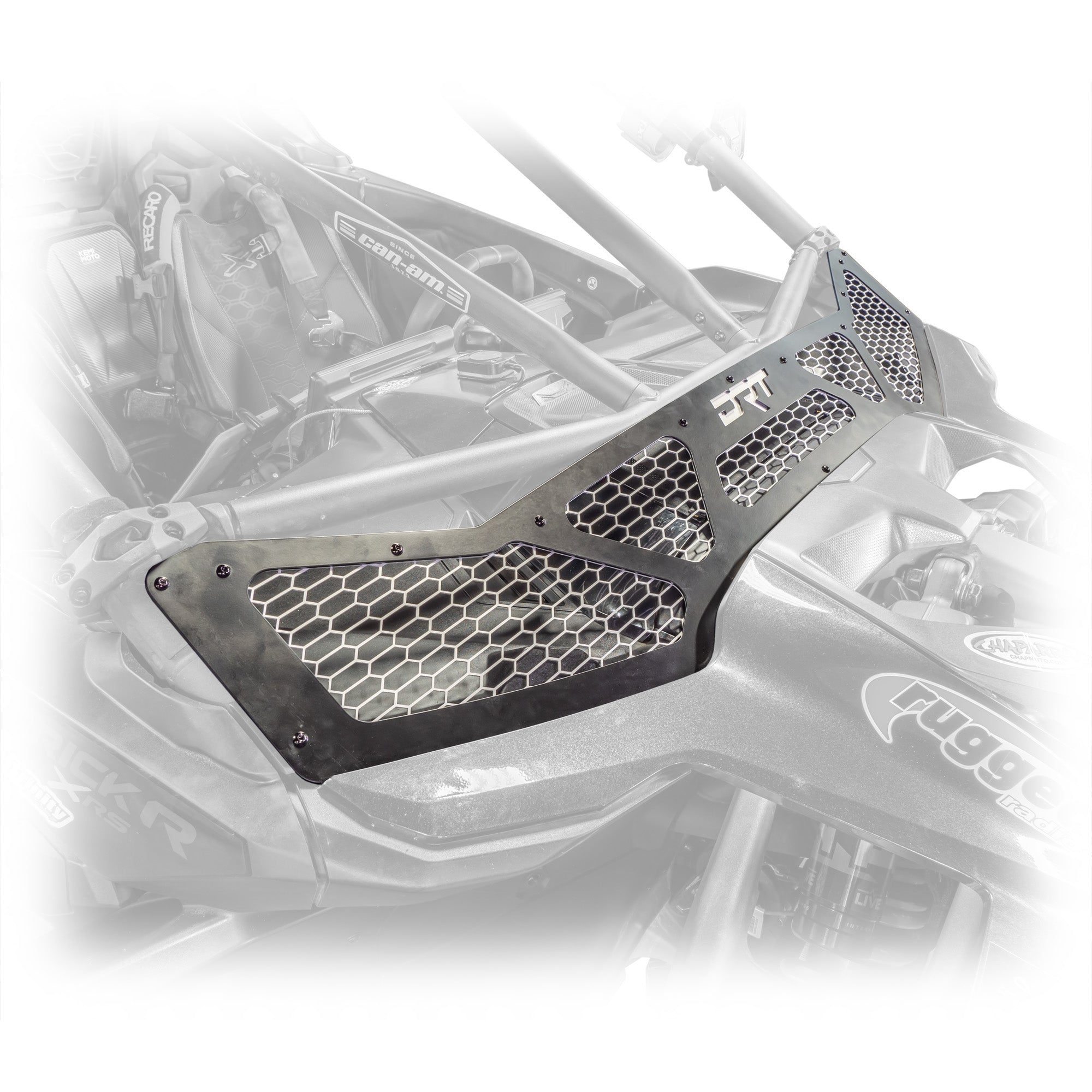 Can-Am Maverick R Aluminum Wind Diffuser - Wind Protection + Dust Diversion (2024+)