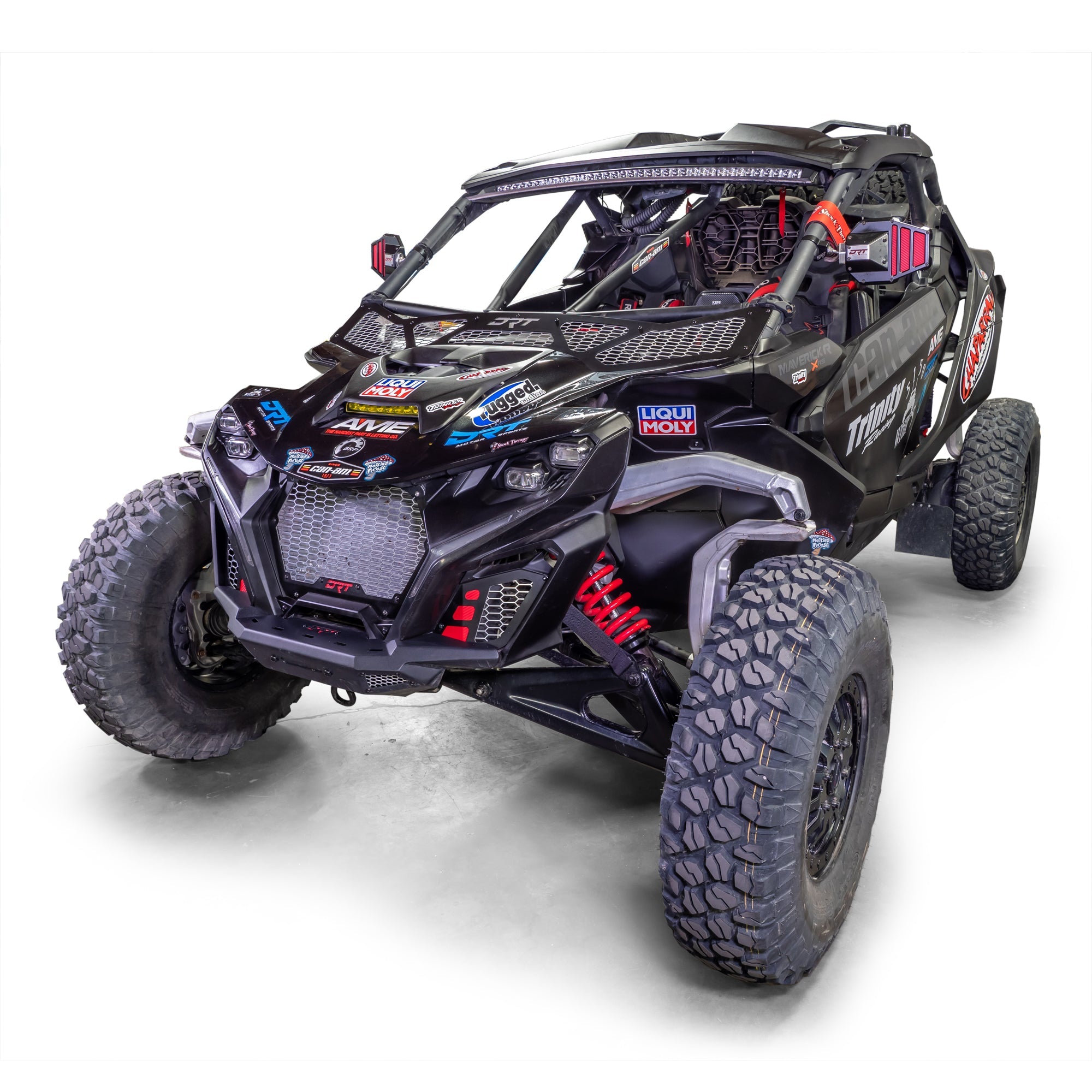 2024+ Can-Am Maverick R Half Windshield Wind Diffuser | DRT Motorsports