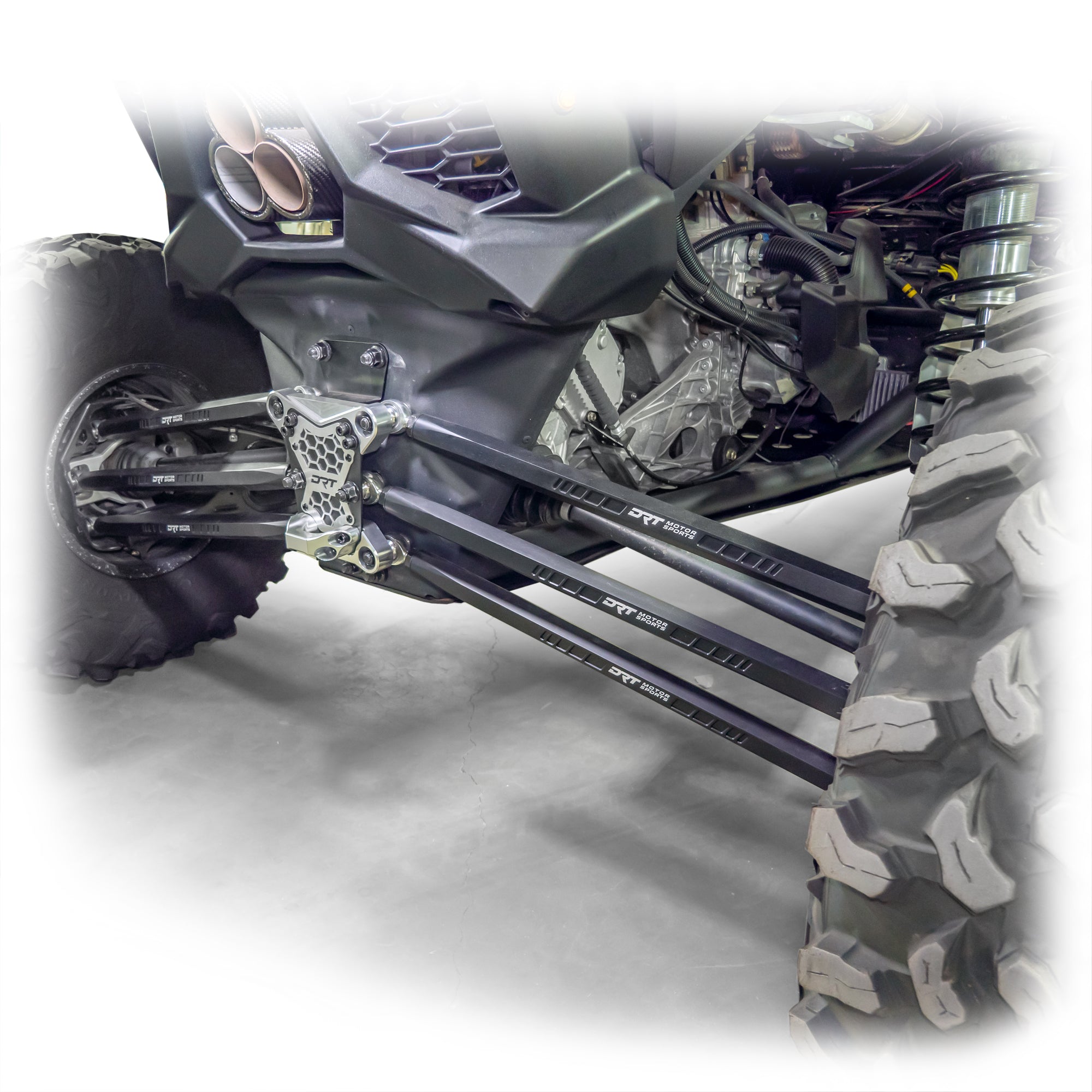Can-Am X3 2017+ Billet Aluminum Hex Bar Radius Rod Kit - 72"
