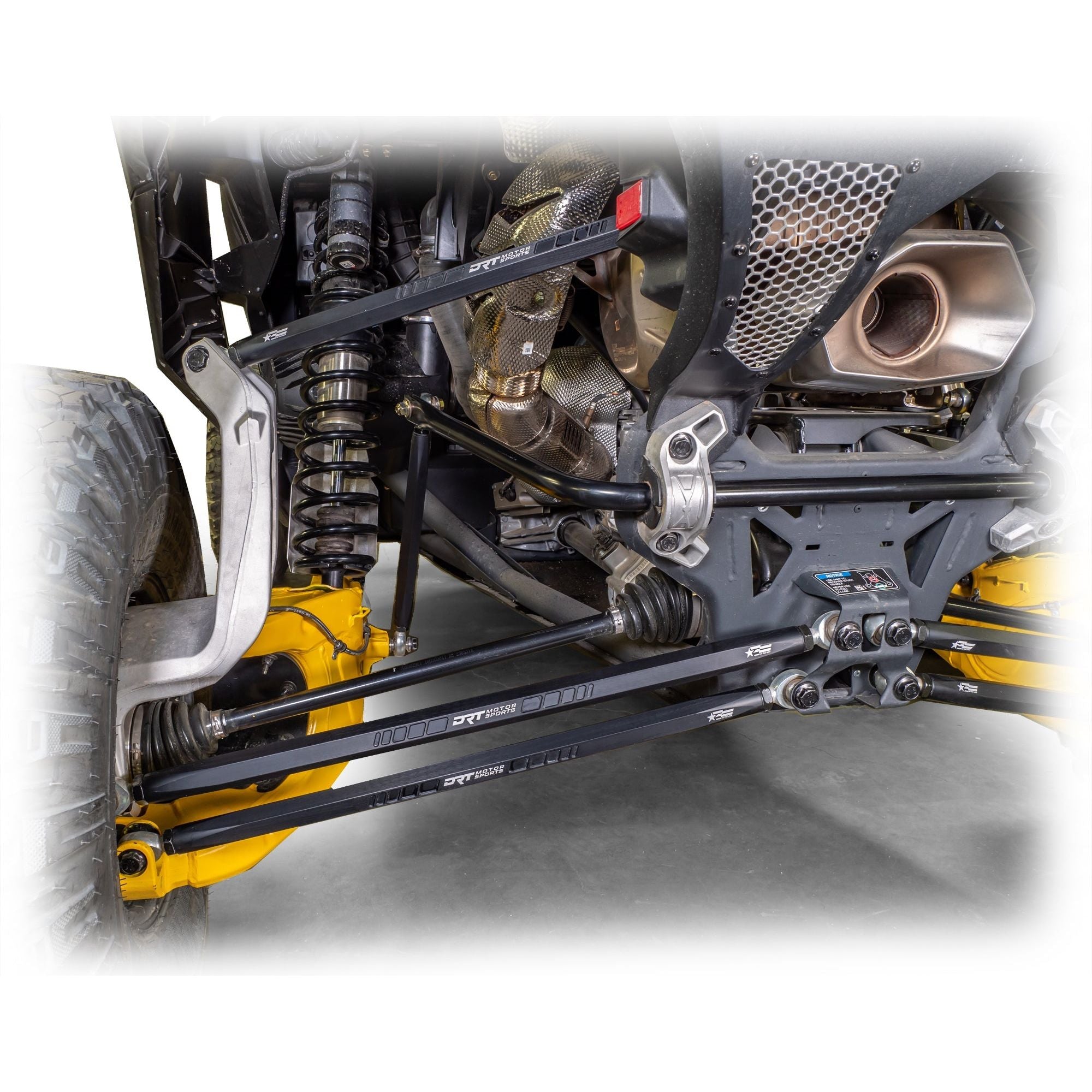 Photo of Can Am Maverick R Hex Bar Radius Rod Set by DRT Motorsports - Premium Radius Rods & Plates for UTVs / Side by Sides