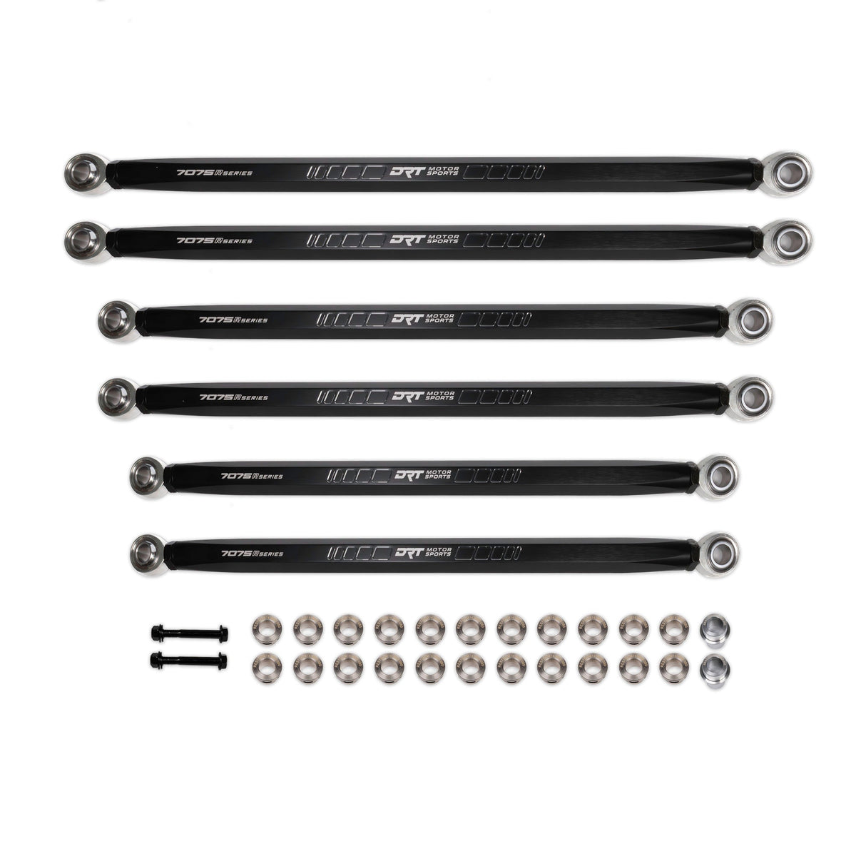 Billet Aluminum Race Series 7075 XD Hex Bar Radius Rod Set For Can Am Maverick R