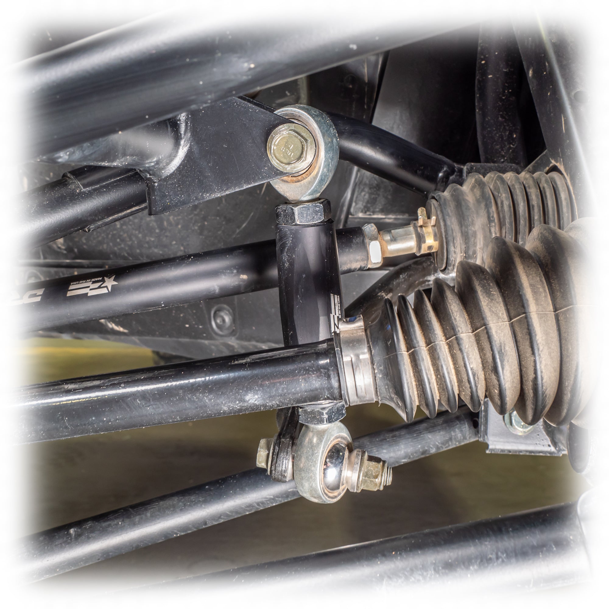 Photo of DRT RZR XP Billet Aluminum Hex Bar Adjustable Sway Bar Link Kit Front (M10) by DRT Motorsports - Premium for UTVs / Side by Sides