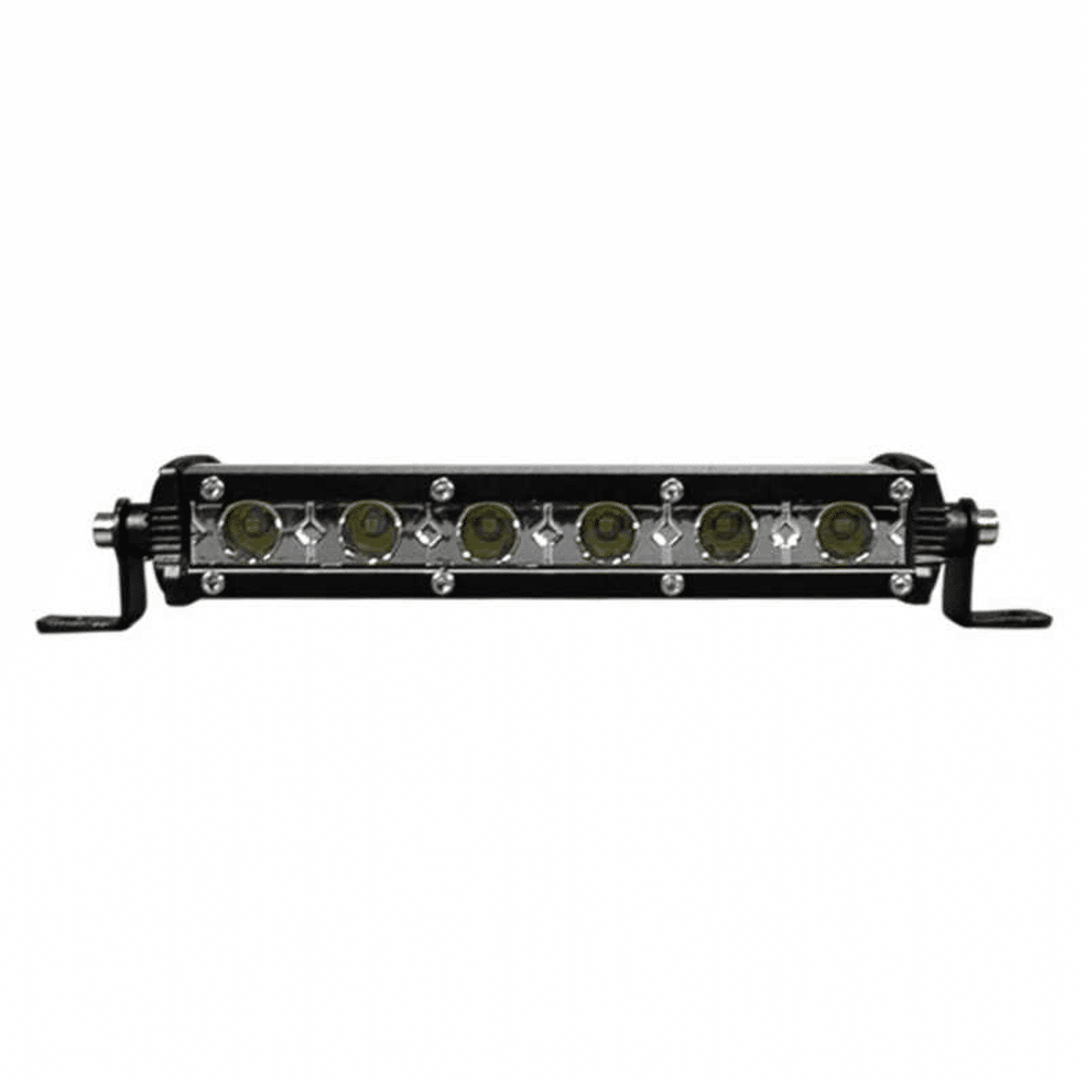Photo of Ultra Slim Single Row Light Bar 7.25" by AJK Offroad - Premium for UTVs / Side by Sides