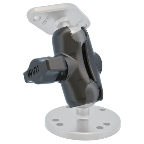 RAM MOUNT Double Socket Extension Short - Unlimited Adjustment + Rugged Marine Grade (2023)