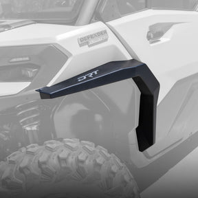 DRT aluminum front fender installed on a 2026 Can-Am Defender MAX HD11