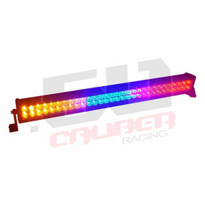 50 Caliber Racing 32 Inch Multicolor LED Light Bar with Wireless Remote