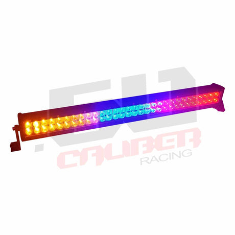 50 Caliber Racing 32 Inch Multicolor LED Light Bar with Wireless Remote