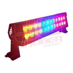 50 Caliber Racing 12 Inch Multicolor LED Light Bar with Wireless Remote