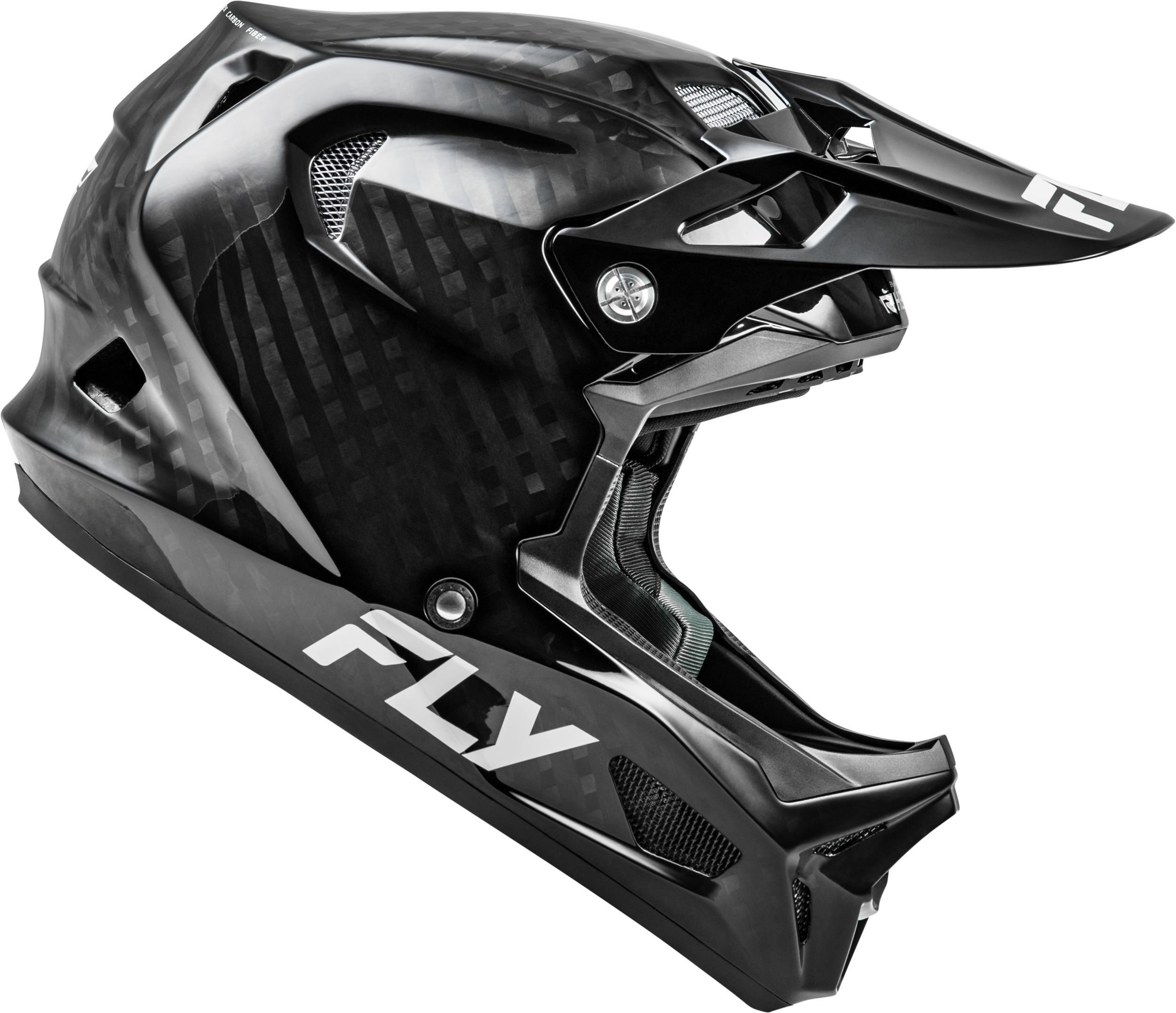 Photo of WERX-R CARBON HELMET BLACK CARBON XS by FLY RACING - Premium Helmets for UTVs / Side by Sides