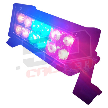 50 Caliber Racing 6 Inch Multicolor LED Light Bar with Wireless Remote
