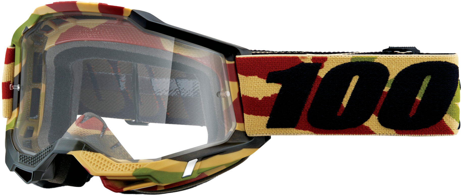 Photo of ACCURI 2 GOGGLE MISSION CLEAR LENS by 100-PERCENT - Premium Eyewear for UTVs / Side by Sides