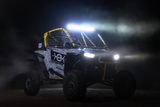 HEXCORE Universal 30" Curved LED Light Bar, Flood & Spot Combo Beam with Amber & White Position Light | STL30CLB