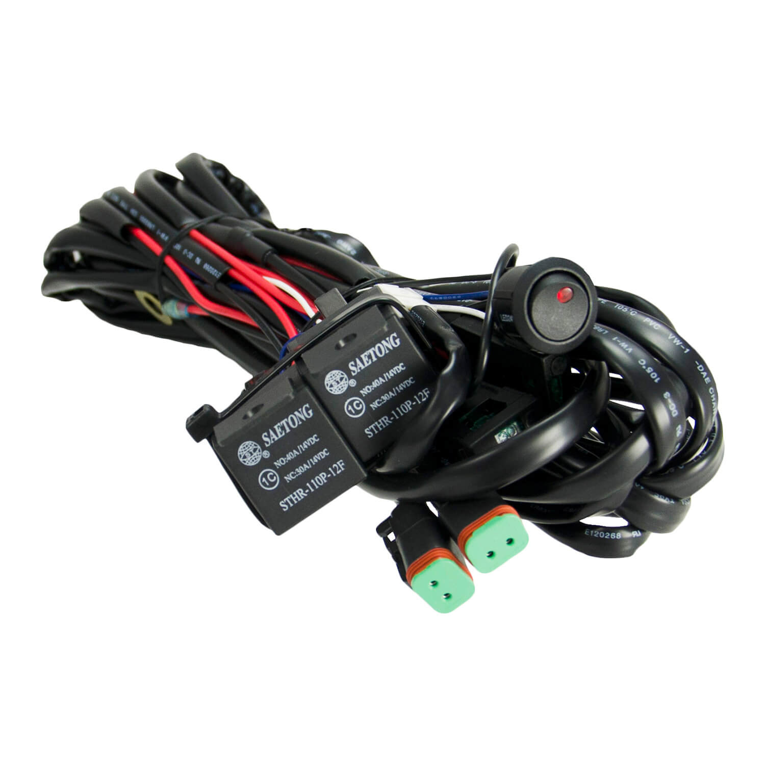 Photo of 30" Unite LED Light Bar Wiring Harness by Vision X Off-Road - Premium Wiring Accessories for UTVs / Side by Sides