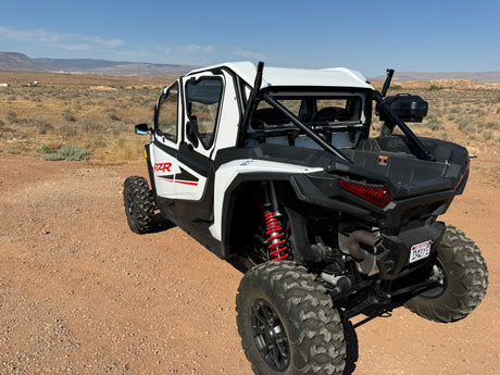 Photo of POLARIS RZR 1000XP/TURBO 4-SEAT Cab Enclosure "THE VAULT" 2024+ Upper Side Doors & Panels (Patent Pending) by Dirt Warrior Accessories - Premium VAULT for UTVs / Side by Sides