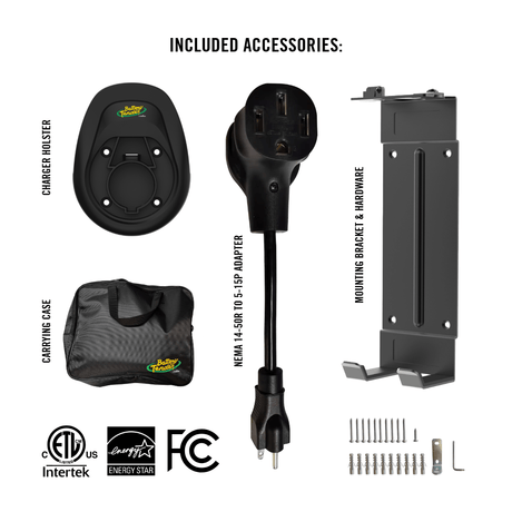Photo of eCharge 32 AMP, Level 1+2 Portable Electric Vehicle Charger by Battery Tender® - Premium for UTVs / Side by Sides