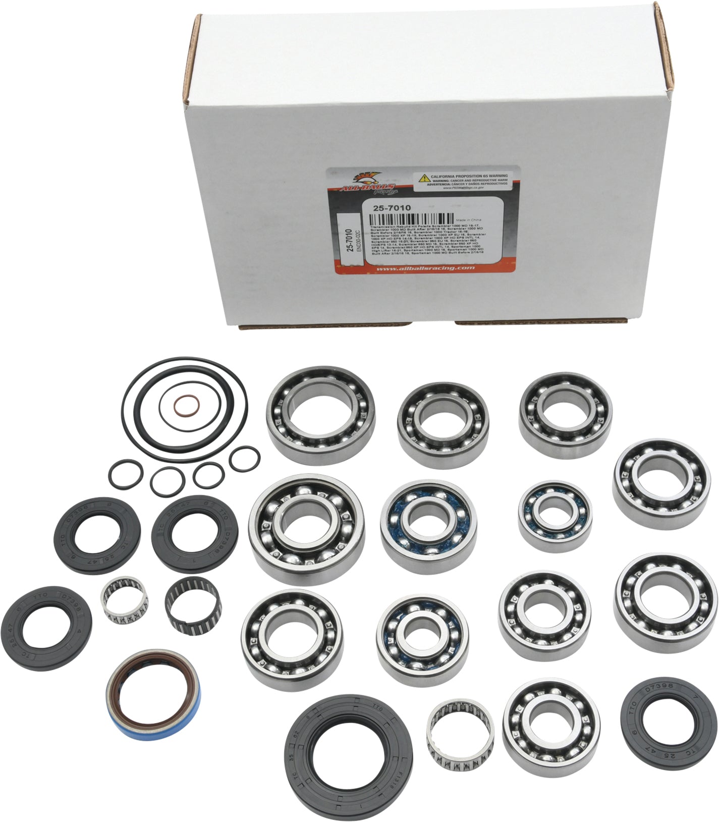 Photo of ALL BALLS Transmission Bearing and Seal Kit for ATV, UTV, Off-Road Vehicles - Durable & Easy Install by ALL BALLS - Premium for UTVs / Side by Sides