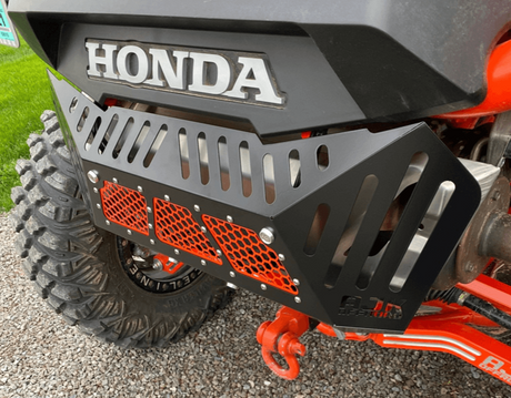 Photo of Honda Talon Exhaust Cover by AJK Offroad - Premium for UTVs / Side by Sides