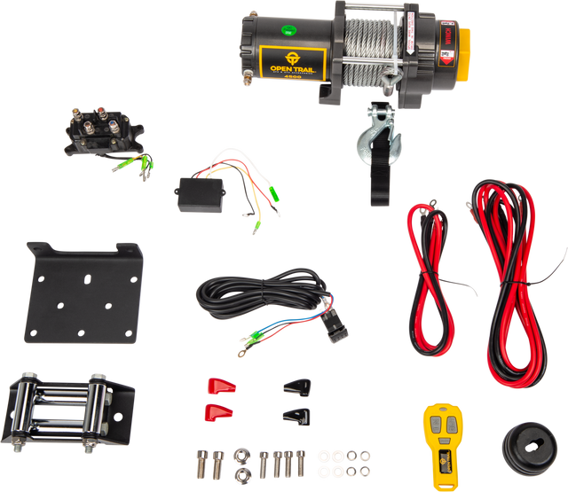 Photo of 4500LB WINCH STEEL WIRE by OPEN TRAIL - Premium Winch for UTVs / Side by Sides