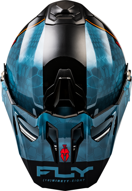 Photo of TREKKER CW CONCEAL HELMET ELEC SHLD SLATE/BLACK/RED 2X by FLY RACING - Premium Helmets for UTVs / Side by Sides