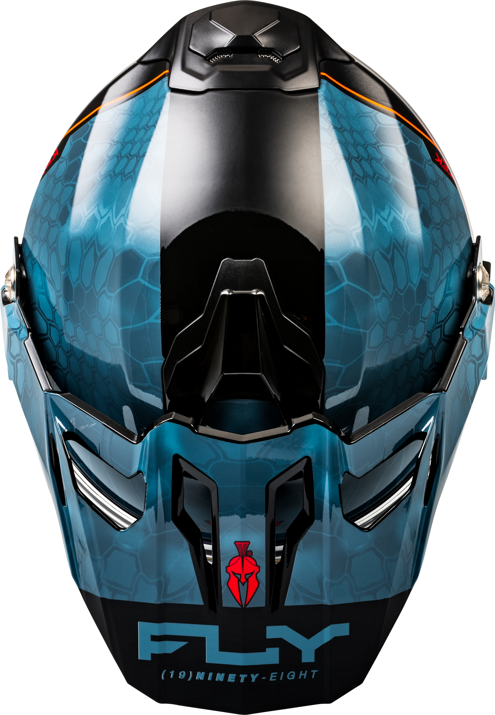Photo of TREKKER CW CONCEAL HELMET ELEC SHLD SLATE/BLACK/RED XL by FLY RACING - Premium Helmets for UTVs / Side by Sides