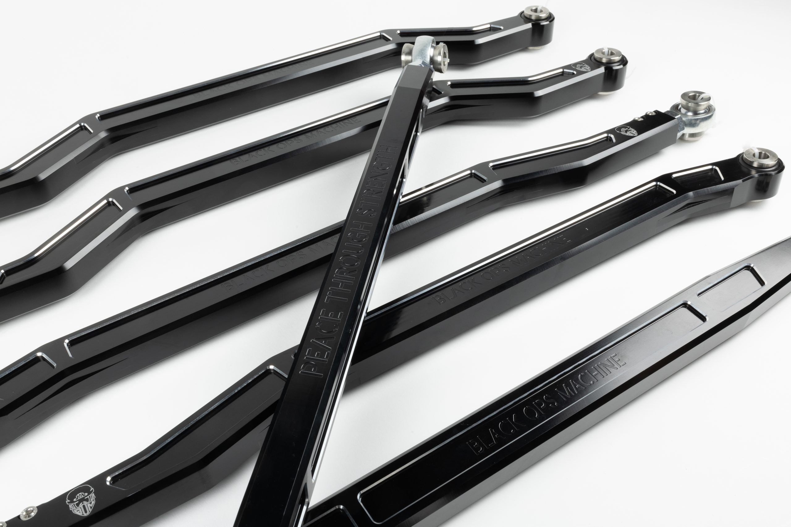 Can-Am Maverick X3 Billet Radius Rods 64" - Aerospace 6061 Aluminum + Lifetime Warranty (2017+)
