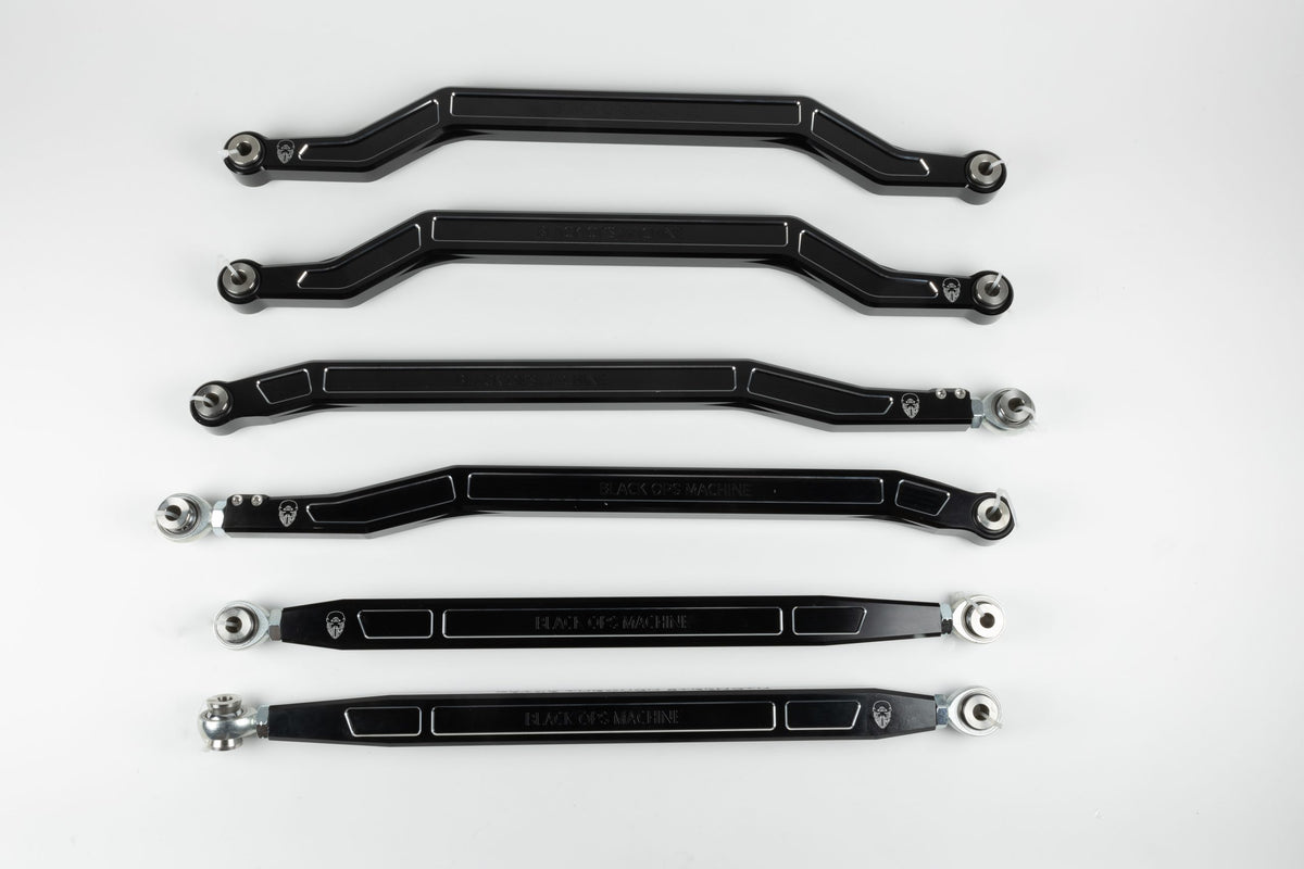 Can-Am Maverick X3 Billet Radius Rods 64" - Aerospace 6061 Aluminum + Lifetime Warranty (2017+)