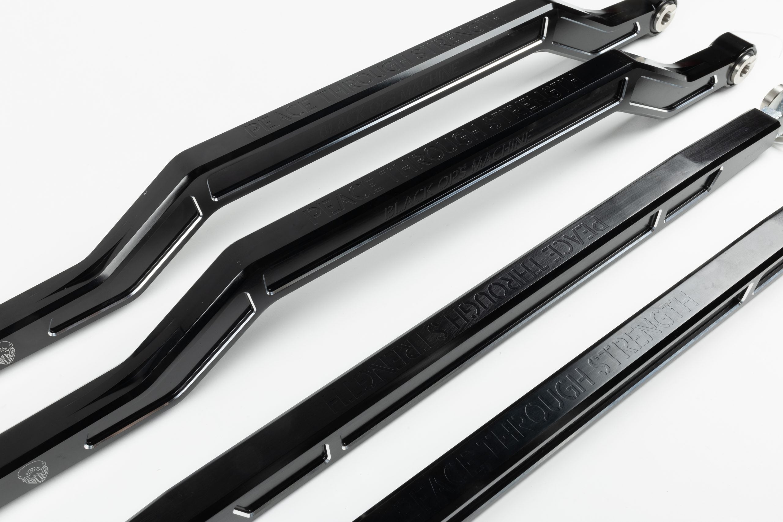Polaris RZR Pro XP Billet Radius Rods - 6061 Aluminum, High-Clearance, Teflon Race Heims (2020+, 2 & 4 Seat)