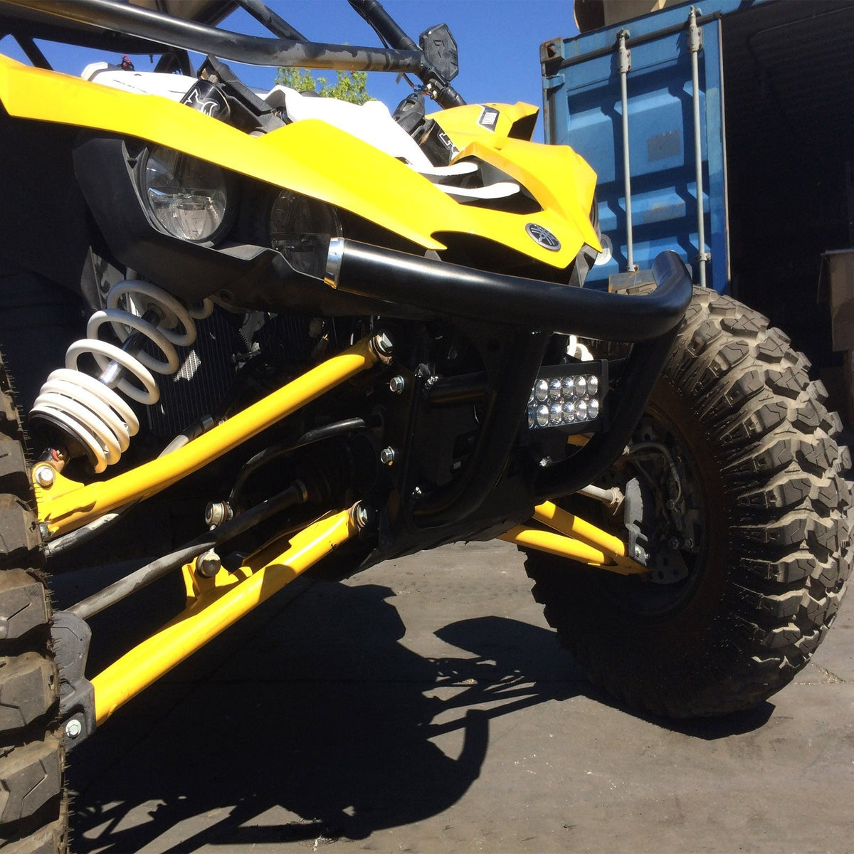 50 Caliber Racing Yamaha YXZ 1000R Custom Front Bumper with Light Bar Mount