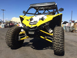 50 Caliber Racing Yamaha YXZ 1000R Custom Front Bumper with Light Bar Mount