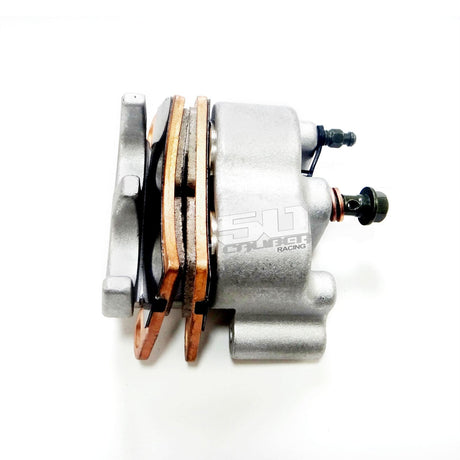 Replacement Dual Piston Brake Caliper with Pads for Polaris RZR