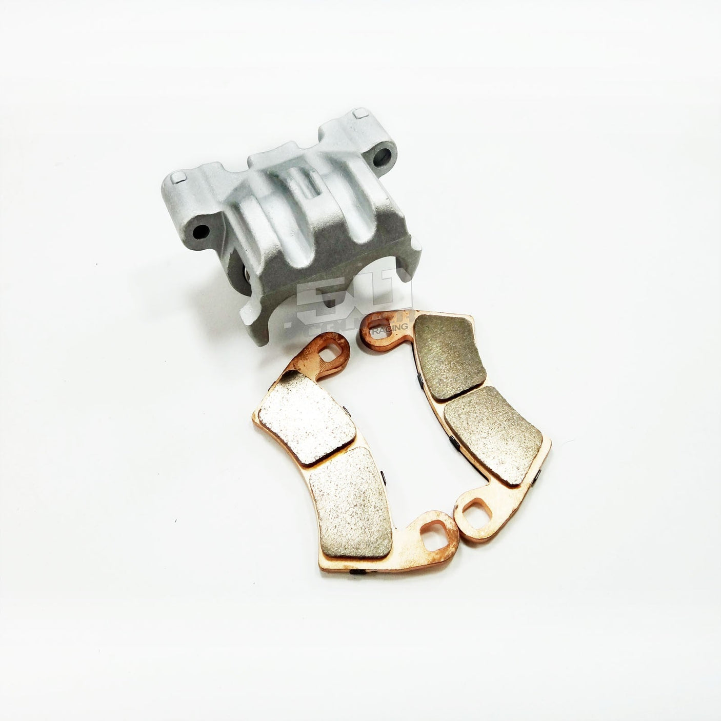 Replacement Dual Piston Brake Caliper with Pads for Polaris RZR image 4