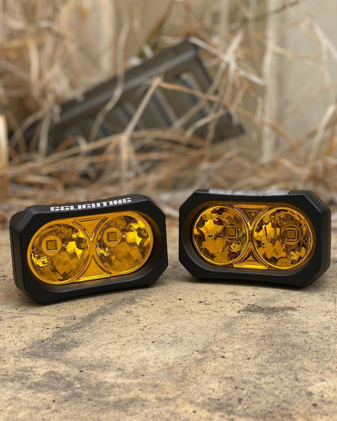 Photo of GP20 LED Pod Pair Amber by GGLighting - Premium for UTVs / Side by Sides