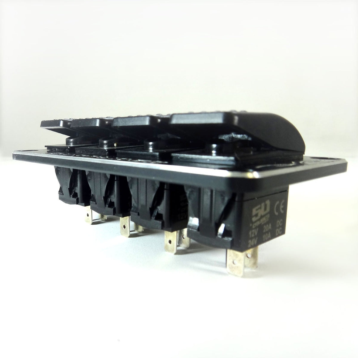 50 Caliber Racing Universal Dash Panel With Switches