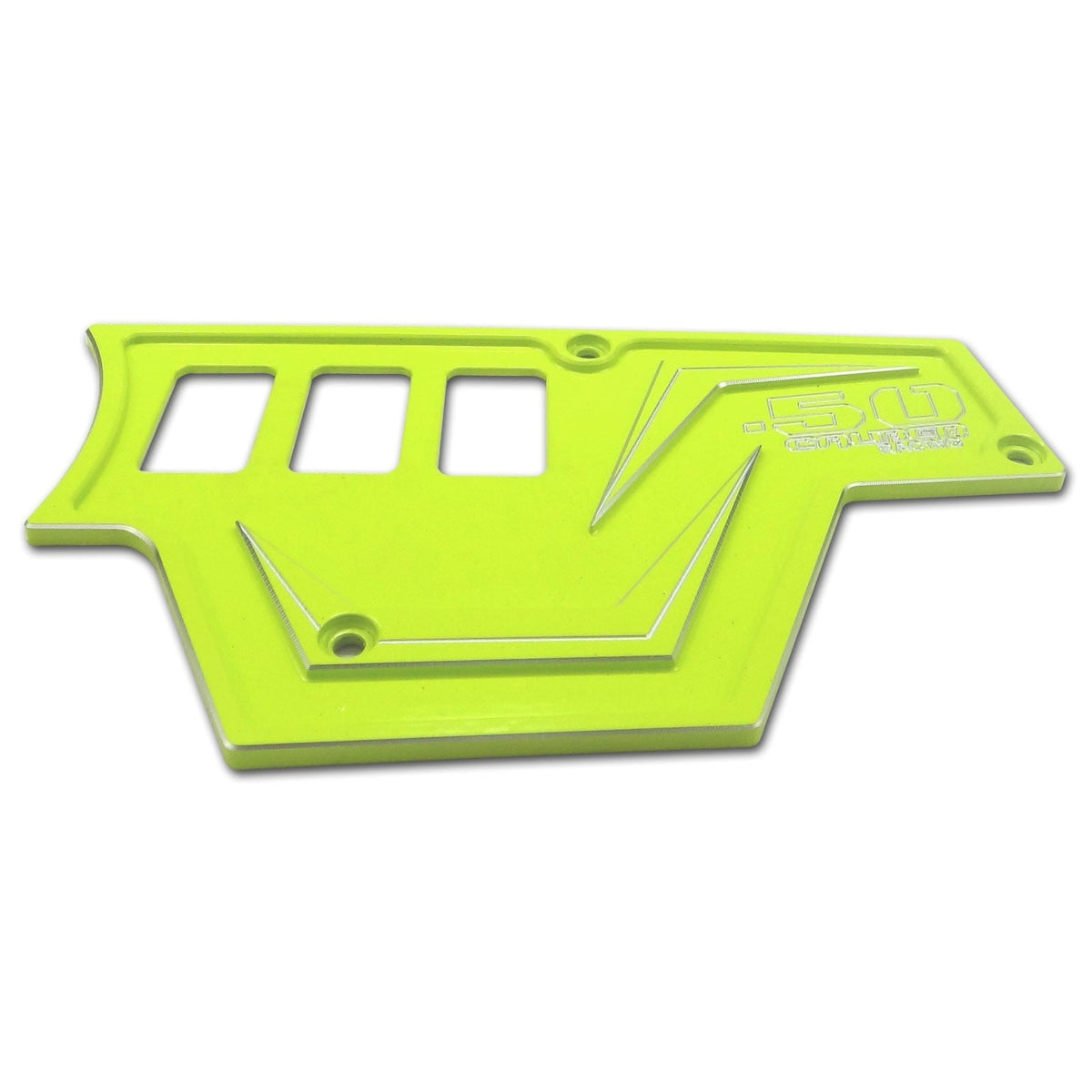 50 Caliber Racing XP1000 6 Switch Dash Panel (Only) Lime Squeeze