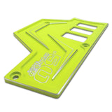50 Caliber Racing XP1000 6 Switch Dash Panel (Only) Lime Squeeze