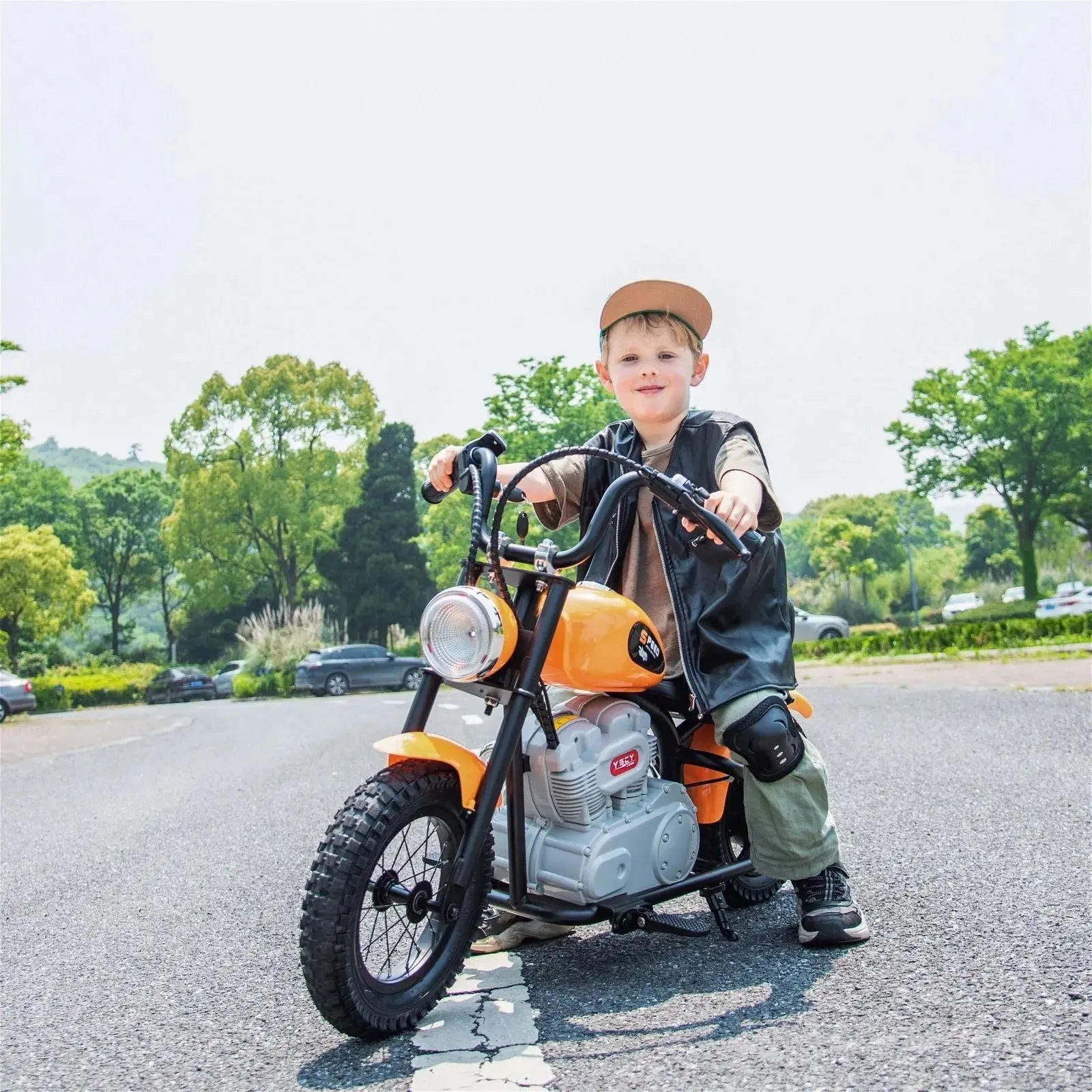 Photo of 36V Freddo E-Chopper, Leather Seat, Rubber Air Wheels, Brushless Motor by Freddo Toys - Premium Ride On Cars for UTVs / Side by Sides