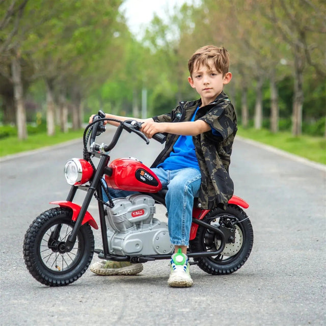 Photo of 36V Freddo E-Chopper, Leather Seat, Rubber Air Wheels, Brushless Motor by Freddo Toys - Premium Ride On Cars for UTVs / Side by Sides