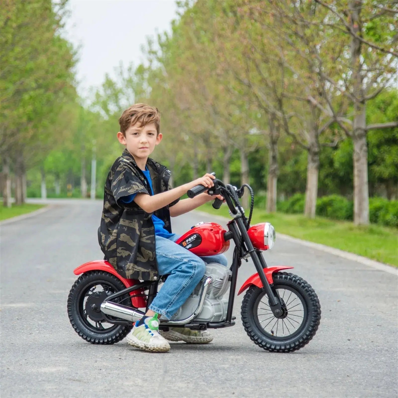 Photo of 36V Freddo E-Chopper, Leather Seat, Rubber Air Wheels, Brushless Motor by Freddo Toys - Premium Ride On Cars for UTVs / Side by Sides