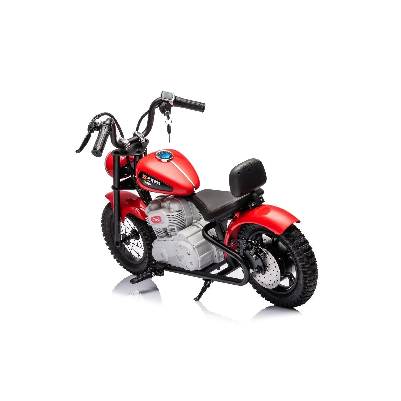 Photo of 36V Freddo E-Chopper, Leather Seat, Rubber Air Wheels, Brushless Motor by Freddo Toys - Premium Ride On Cars for UTVs / Side by Sides