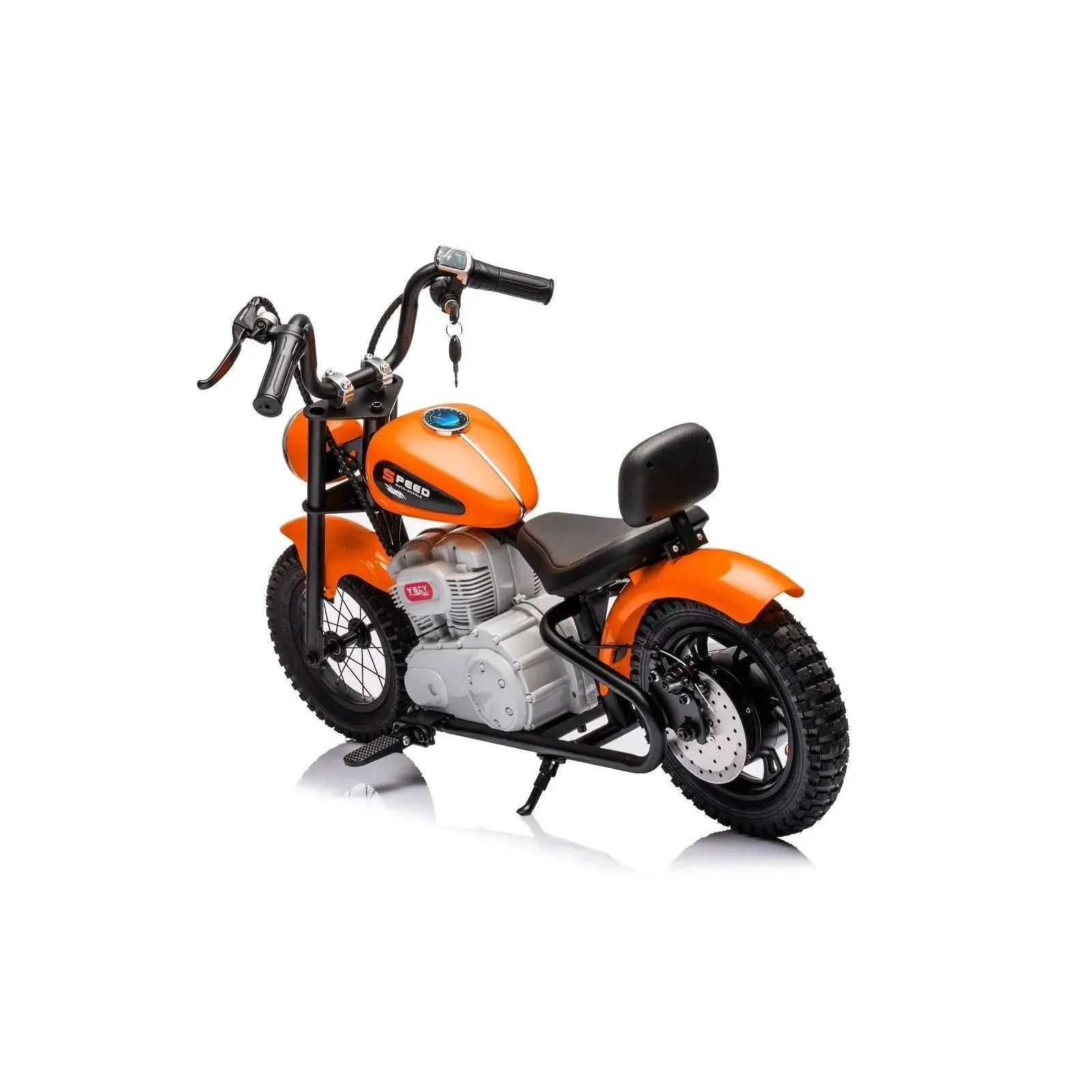 Photo of 36V Freddo E-Chopper, Leather Seat, Rubber Air Wheels, Brushless Motor by Freddo Toys - Premium Ride On Cars for UTVs / Side by Sides