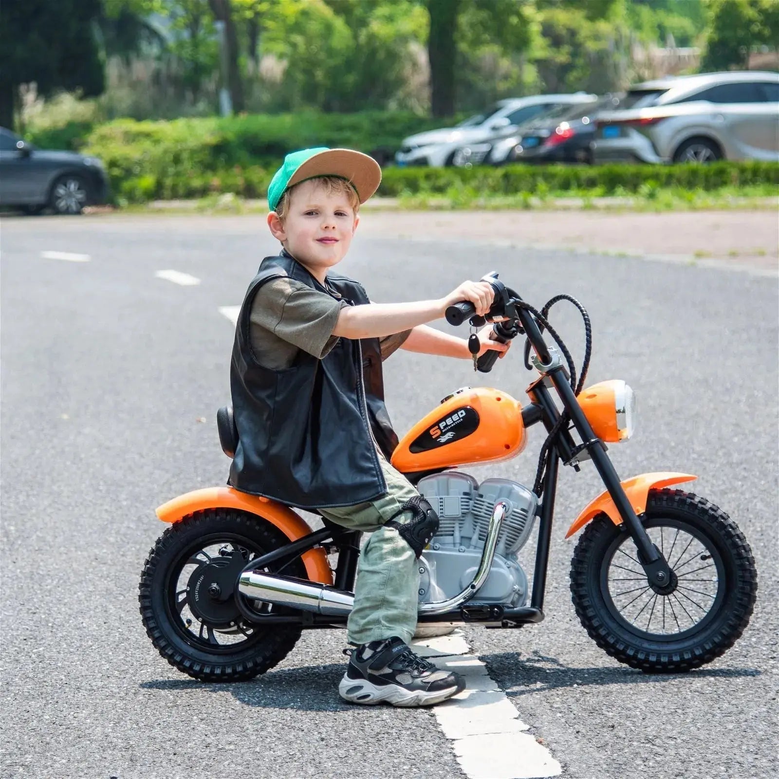 Photo of 36V Freddo E-Chopper, Leather Seat, Rubber Air Wheels, Brushless Motor by Freddo Toys - Premium Ride On Cars for UTVs / Side by Sides