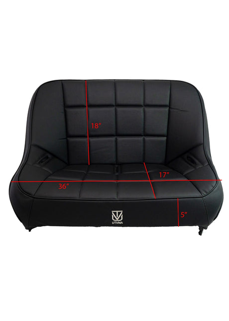 Photo of 36" Universal Bench Seat by UTV Mountain Accessories - Premium Bench Seat for UTVs / Side by Sides