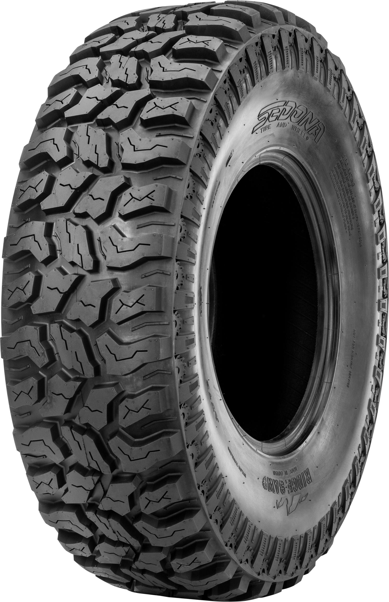 Photo of TIRE RIDGE SAW 2.0 24X8-12 BIAS 8PR LR310LBS by SEDONA - Premium Tires for UTVs / Side by Sides