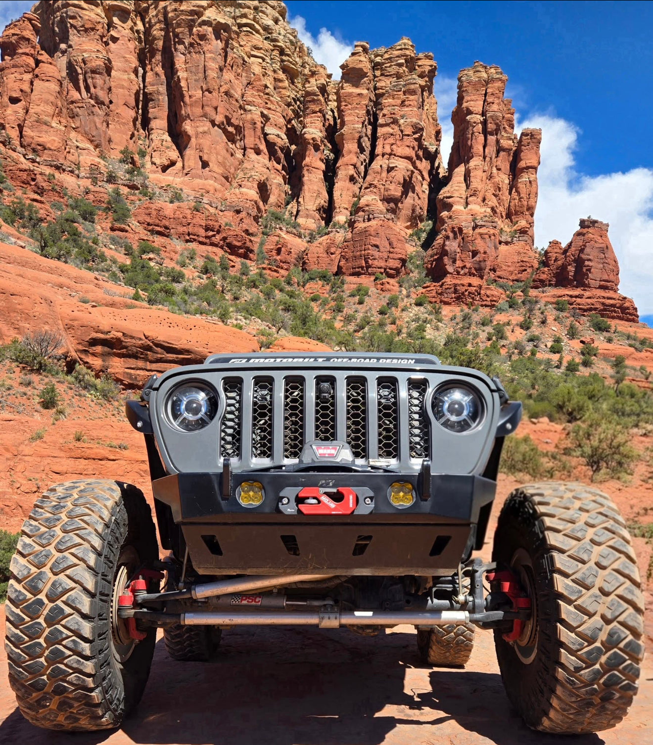 Photo of Aluminum Recessed Winch Shackle with Fairlead Kit, closed latch (LIFE TIME WARRANTY*) by MOJAB OFFROAD - Premium Winches & Winch Mounts for UTVs / Side by Sides