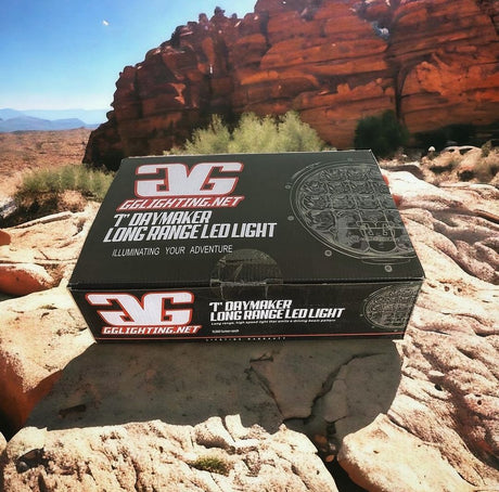 Photo of 7” DayMaker Long Range LED Light by GGLighting - Premium for UTVs / Side by Sides