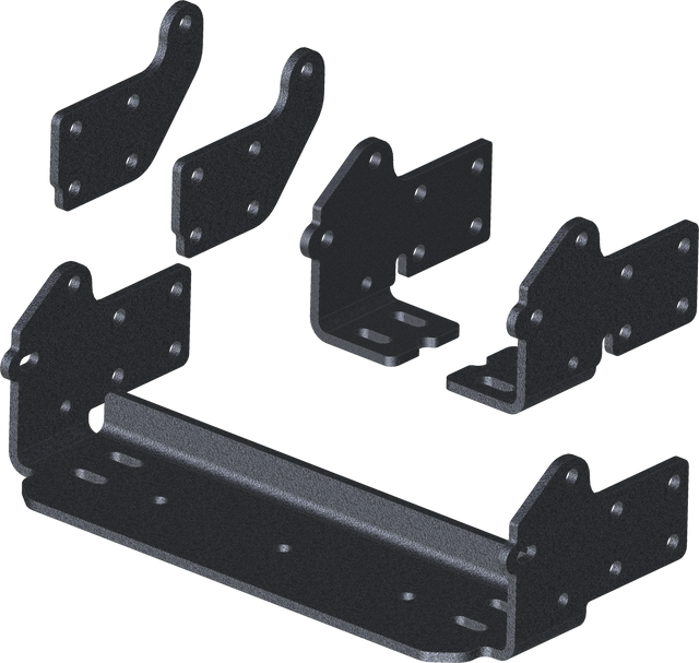 Photo of KFI ATV 5.4" PUSH TUBE EXTENSION KIT by KFI - Premium Snow Plows & Mounts for UTVs / Side by Sides