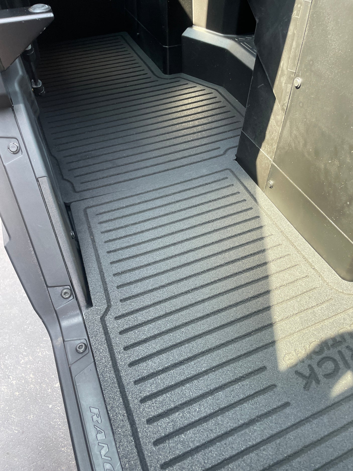 Photo of Polaris Ranger XP 1000 Rubber Floor Mats by Terick Solutions - Premium UTV Rubber floor mats for UTVs / Side by Sides