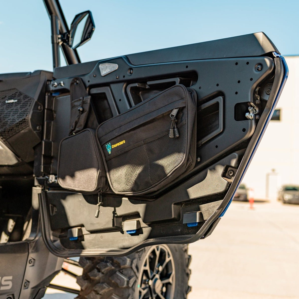 2024+ RZR XP 1000 Front Door Bags - Waterproof Storage + Easy Access