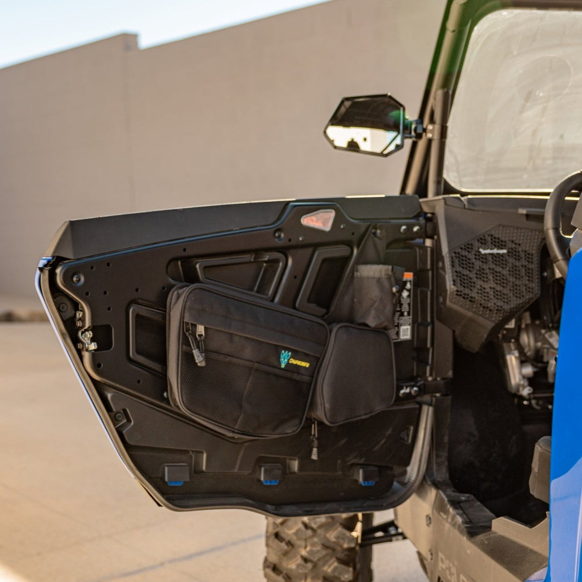 2024+ RZR XP 1000 Front Door Bags - Waterproof Storage + Easy Access