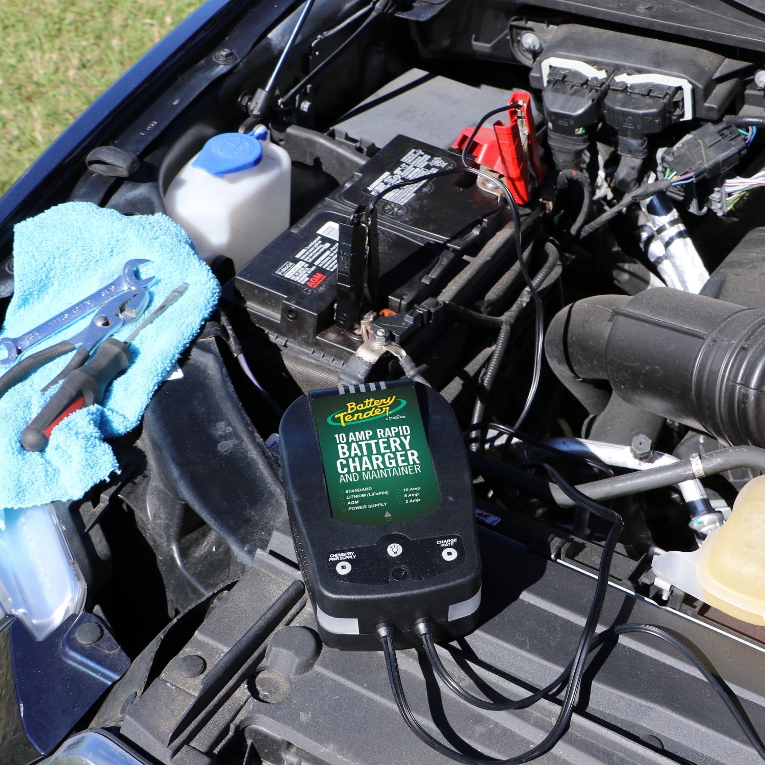 Photo of 10 AMP Selectable Battery Charger and Maintainer by Battery Tender® - Premium for UTVs / Side by Sides
